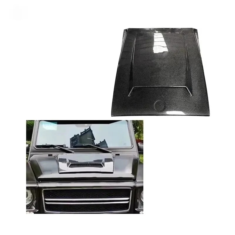 Suitable for 05-18 Models of  G-Class W463 Modified Original High-quality MBJ Carbon Fiber Engine Cover.